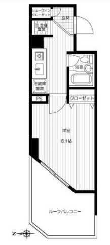 東京都文京区水道２丁目 江戸川橋駅 1K マンション 賃貸物件詳細