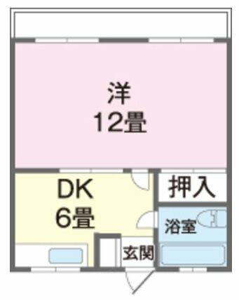 丸信アパート（ＳＰ） 3階 1DK 賃貸物件詳細