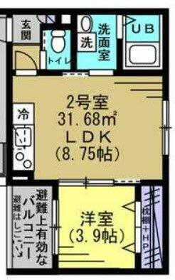 千葉県八千代市大和田新田 八千代中央駅 1LDK アパート 賃貸物件詳細
