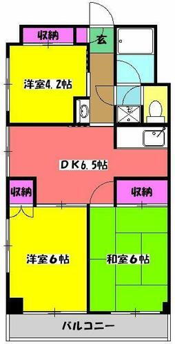 東京都江戸川区松島２丁目 新小岩駅 3DK マンション 賃貸物件詳細