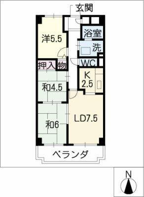 愛知県長久手市塚田 藤が丘駅 3LDK マンション 賃貸物件詳細