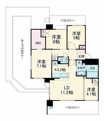 パークアクシス大船 6階 4LDK 賃貸物件詳細