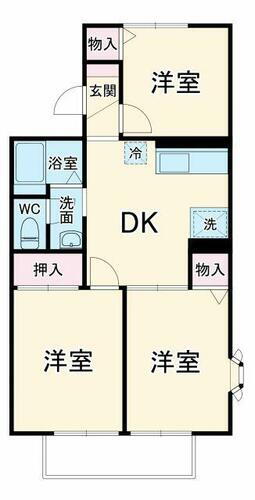 クロノス東戸塚 1階 3DK 賃貸物件詳細