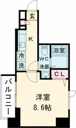 東京都墨田区本所２丁目 本所吾妻橋駅 1K マンション 賃貸物件詳細