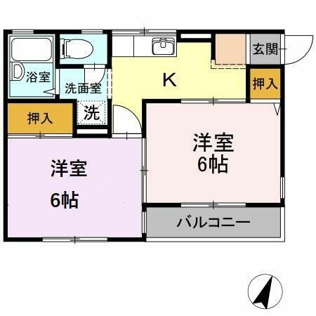 神奈川県横浜市中区新山下１丁目 元町・中華街駅 2K アパート 賃貸物件詳細
