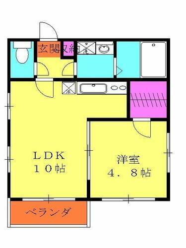 神奈川県藤沢市高倉 長後駅 1LDK アパート 賃貸物件詳細