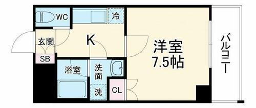 京都府京都市右京区西京極東大丸町 西京極駅 1K マンション 賃貸物件詳細