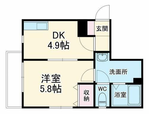 埼玉県草加市西町 草加駅 1DK アパート 賃貸物件詳細