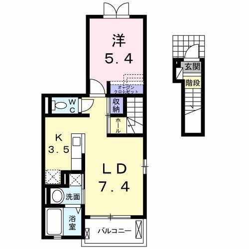 愛知県豊川市赤代町３丁目 諏訪町駅 1LDK アパート 賃貸物件詳細