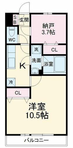 神奈川県川崎市麻生区高石５丁目 百合ヶ丘駅 1SK アパート 賃貸物件詳細