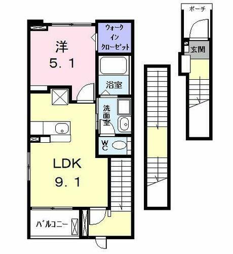 愛知県名古屋市中川区大塩町２丁目 南荒子駅 1LDK アパート 賃貸物件詳細