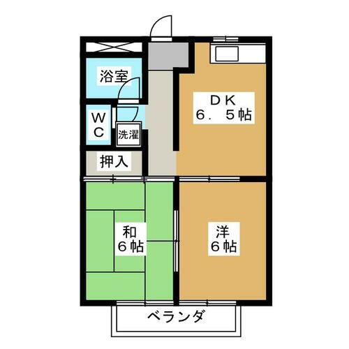 千葉県千葉市若葉区加曽利町 千葉駅 2DK アパート 賃貸物件詳細