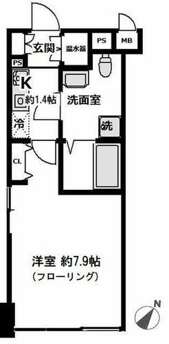神奈川県横浜市南区浦舟町２丁目 阪東橋駅 1K マンション 賃貸物件詳細