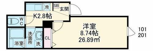 東京都江戸川区瑞江１丁目 瑞江駅 1K アパート 賃貸物件詳細