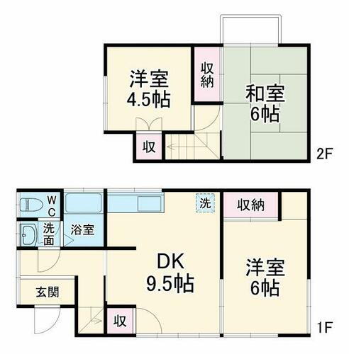 神奈川県横須賀市浦上台２丁目 浦賀駅 3DK 一戸建て 賃貸物件詳細