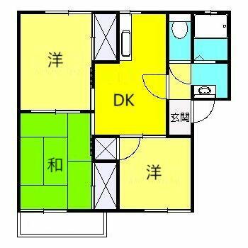 神奈川県中郡二宮町二宮 二宮駅 3DK アパート 賃貸物件詳細