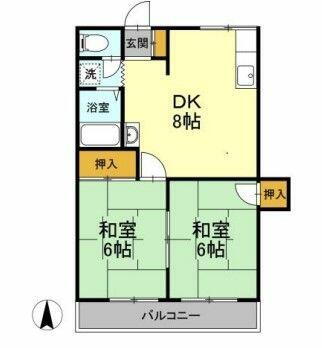 東京都葛飾区南水元４丁目 金町駅 2DK アパート 賃貸物件詳細