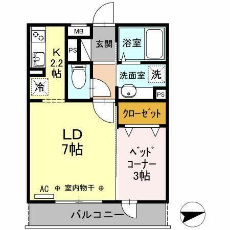 神奈川県横浜市港南区最戸１丁目 上大岡駅 1LDK アパート 賃貸物件詳細