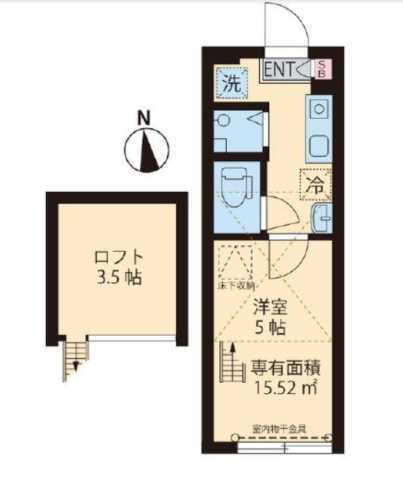 東京都新宿区大久保２丁目 新大久保駅 1K アパート 賃貸物件詳細