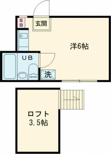 東京都渋谷区幡ヶ谷１丁目 笹塚駅 ワンルーム アパート 賃貸物件詳細