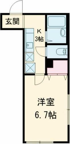 東京都世田谷区桜３丁目 上町駅 1K アパート 賃貸物件詳細