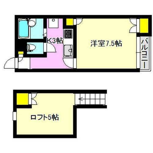 群馬県高崎市石原町 高崎駅 1K アパート 賃貸物件詳細