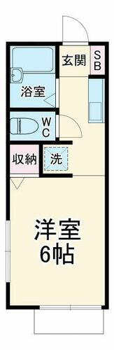 静岡県浜松市中央区海老塚２丁目 浜松駅 1K アパート 賃貸物件詳細