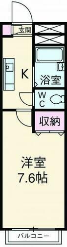埼玉県ふじみ野市上福岡３丁目 上福岡駅 1K マンション 賃貸物件詳細