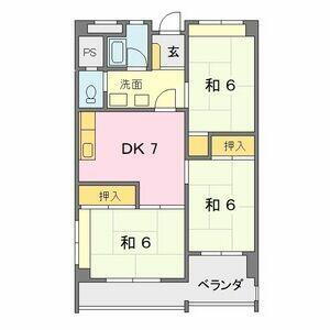 愛知県豊田市栄町５丁目 豊田市駅 3DK マンション 賃貸物件詳細