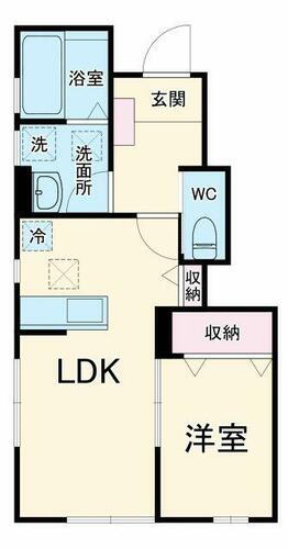 埼玉県鴻巣市加美３丁目 鴻巣駅 1LDK アパート 賃貸物件詳細