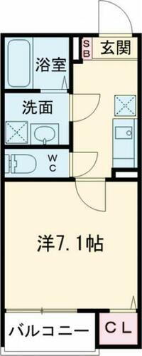 東京都西東京市柳沢５丁目 西武柳沢駅 1K アパート 賃貸物件詳細