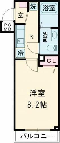 東京都葛飾区西亀有２丁目 綾瀬駅 1K マンション 賃貸物件詳細