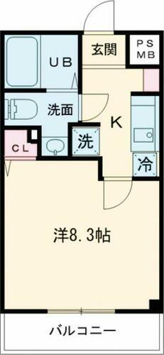 東京都葛飾区西亀有２丁目 綾瀬駅 1K マンション 賃貸物件詳細