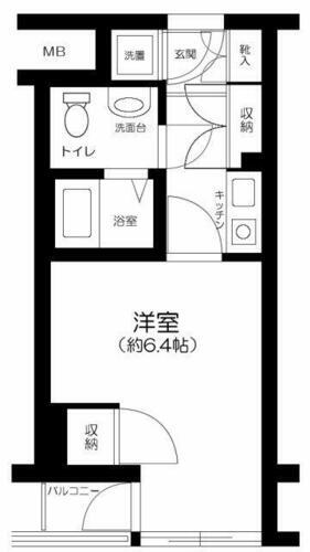 東京都港区白金台２丁目 高輪台駅 1K マンション 賃貸物件詳細