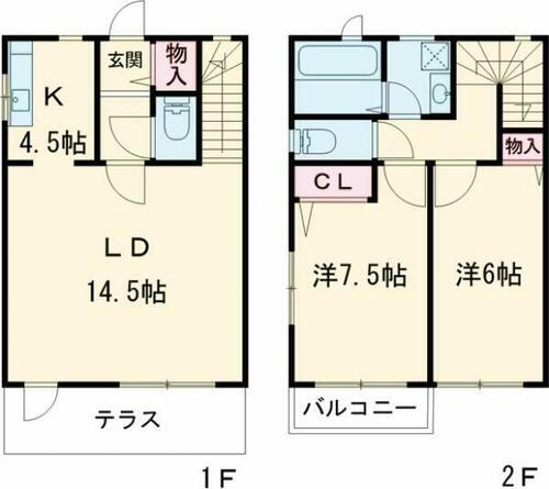 東京都三鷹市牟礼４丁目 吉祥寺駅 2LDK 一戸建て 賃貸物件詳細