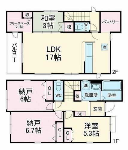 埼玉県志木市柏町６丁目 柳瀬川駅 2SLK 一戸建て 賃貸物件詳細