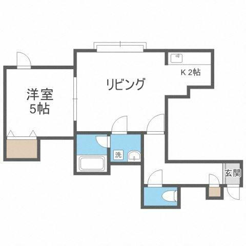 北海道札幌市東区北五十一条東２丁目 太平駅 1LDK アパート 賃貸物件詳細