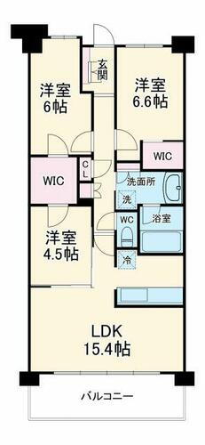 ブランズシティ本郷台フィールドテラス 4階 3LDK 賃貸物件詳細
