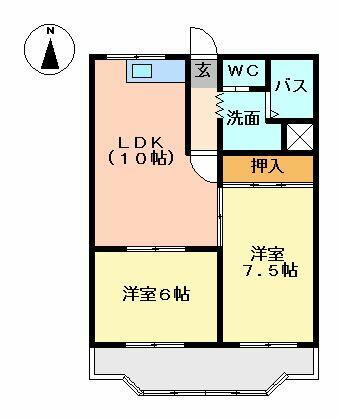 静岡県掛川市亀の甲１丁目 掛川駅 2LDK マンション 賃貸物件詳細