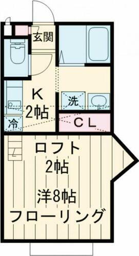 東京都目黒区南１丁目 大岡山駅 1K アパート 賃貸物件詳細