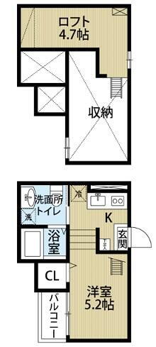 愛知県名古屋市南区芝町 鶴里駅 1SK アパート 賃貸物件詳細