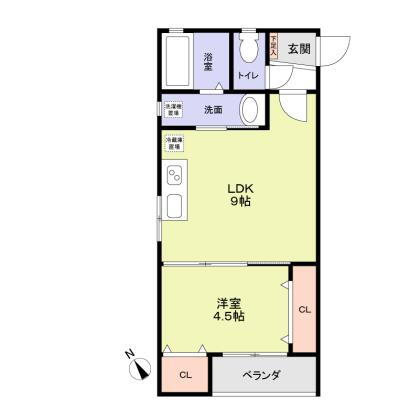 シティコート八尾ＥＡＳＴ（Ｂ） 2階 1LDK 賃貸物件詳細