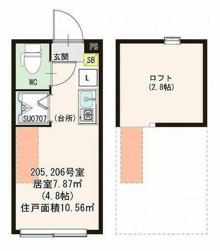 東京都杉並区久我山２丁目 久我山駅 ワンルーム アパート 賃貸物件詳細
