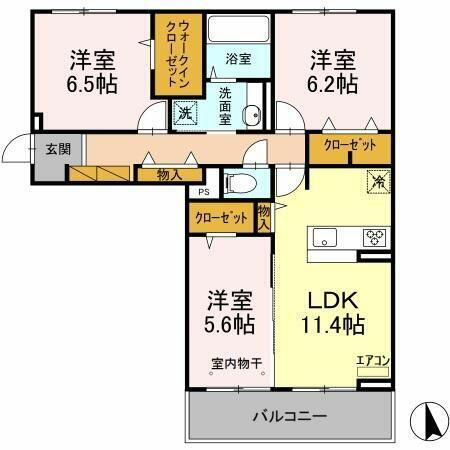 千葉県流山市南流山１０丁目 南流山駅 3LDK アパート 賃貸物件詳細