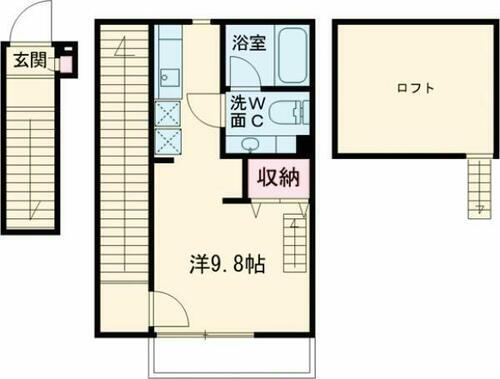 東京都練馬区関町北３丁目 東伏見駅 ワンルーム アパート 賃貸物件詳細