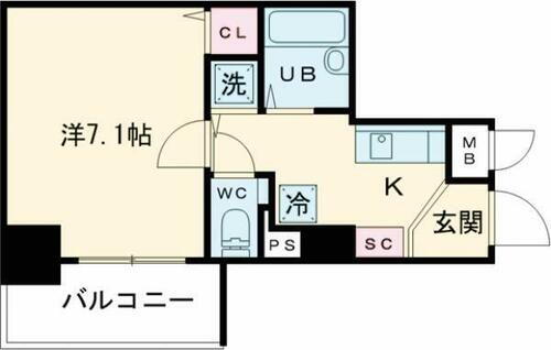 東京都練馬区関町北１丁目 武蔵関駅 1K マンション 賃貸物件詳細