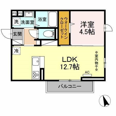山梨県中巨摩郡昭和町西条 国母駅 1LDK アパート 賃貸物件詳細