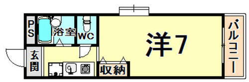 兵庫県西宮市池開町 鳴尾・武庫川女子大前駅 ワンルーム マンション 賃貸物件詳細