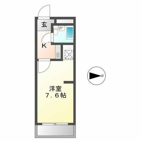 岐阜県岐阜市月ノ会町２丁目 田神駅 1K マンション 賃貸物件詳細