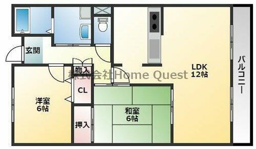 大阪府柏原市玉手町 道明寺駅 2LDK マンション 賃貸物件詳細